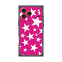 プレミアムスクエアケース with MagSafe［ Stars - Pink ］