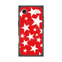 プレミアムスクエアケース with MagSafe［ Stars - Red ］