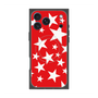プレミアムスクエアケース with MagSafe［ Stars - Red ］