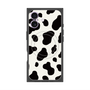 プレミアムスクエアケース with MagSafe［ Cow - White ］