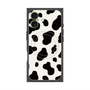 プレミアムスクエアケース with MagSafe［ Cow - White ］