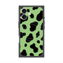 プレミアムスクエアケース with MagSafe［ Cow - Green ］