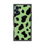 プレミアムスクエアケース with MagSafe［ Cow - Green ］