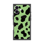 プレミアムスクエアケース with MagSafe［ Cow - Green ］
