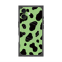 プレミアムスクエアケース with MagSafe［ Cow - Green ］