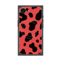 プレミアムスクエアケース with MagSafe［ Cow - Red ］