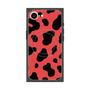 プレミアムスクエアケース with MagSafe［ Cow - Red ］