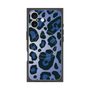 プレミアムスクエアケース with MagSafe［ Leopard - Blue ］