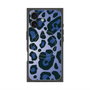 プレミアムスクエアケース with MagSafe［ Leopard - Blue ］