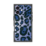 プレミアムスクエアケース with MagSafe［ Leopard - Blue ］
