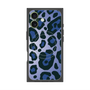 プレミアムスクエアケース with MagSafe［ Leopard - Blue ］