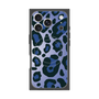 プレミアムスクエアケース with MagSafe［ Leopard - Blue ］