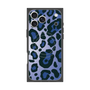 プレミアムスクエアケース with MagSafe［ Leopard - Blue ］
