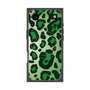 プレミアムスクエアケース with MagSafe［ Leopard - Green ］