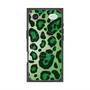 プレミアムスクエアケース with MagSafe［ Leopard - Green ］