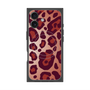 プレミアムスクエアケース with MagSafe［ Leopard - Red ］