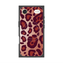 プレミアムスクエアケース with MagSafe［ Leopard - Red ］