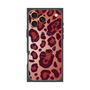プレミアムスクエアケース with MagSafe［ Leopard - Red ］