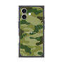 プレミアムスクエアケース with MagSafe［ Camouflage - Green ］
