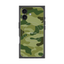 プレミアムスクエアケース with MagSafe［ Camouflage - Green ］