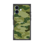 プレミアムスクエアケース with MagSafe［ Camouflage - Green ］