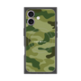 プレミアムスクエアケース with MagSafe［ Camouflage - Green ］
