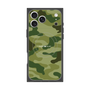 プレミアムスクエアケース with MagSafe［ Camouflage - Green ］
