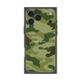 プレミアムスクエアケース with MagSafe［ Camouflage - Green ］