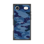プレミアムスクエアケース with MagSafe［ Camouflage - Blue ］