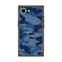プレミアムスクエアケース with MagSafe［ Camouflage - Blue ］