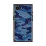 プレミアムスクエアケース with MagSafe［ Camouflage - Blue ］
