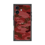 プレミアムスクエアケース with MagSafe［ Camouflage - Red ］