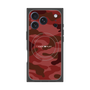プレミアムスクエアケース with MagSafe［ Camouflage - Red ］