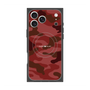 プレミアムスクエアケース with MagSafe［ Camouflage - Red ］