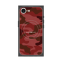 プレミアムスクエアケース with MagSafe［ Camouflage - Red ］