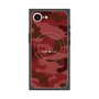 プレミアムスクエアケース with MagSafe［ Camouflage - Red ］