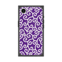 プレミアムスクエアケース with MagSafe［ 唐草模様 - Purple ］