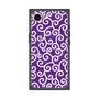プレミアムスクエアケース with MagSafe［ 唐草模様 - Purple ］