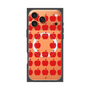 プレミアムスクエアケース with MagSafe［ Apple - Red ］