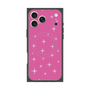 プレミアムスクエアケース with MagSafe［ Glitter - Pink ］