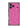 プレミアムスクエアケース with MagSafe［ Glitter - Pink ］