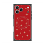 プレミアムスクエアケース with MagSafe［ Glitter - Red ］