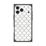 プレミアムスクエアケース with MagSafe［ Moroccan1 -Black ］