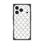 プレミアムスクエアケース with MagSafe［ Moroccan1 -Black ］