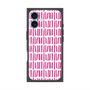 プレミアムスクエアケース with MagSafe［ Nordic - Pink ］