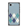 プレミアムスクエアケース with MagSafe［ Nordic Argyle - Blue ］