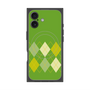 プレミアムスクエアケース with MagSafe［ Nordic Argyle - Green ］