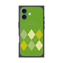 プレミアムスクエアケース with MagSafe［ Nordic Argyle - Green ］