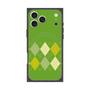 プレミアムスクエアケース with MagSafe［ Nordic Argyle - Green ］