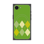 プレミアムスクエアケース with MagSafe［ Nordic Argyle - Green ］